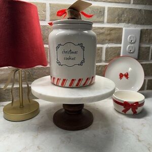 Rae Dunn Christmas Cookies Jar